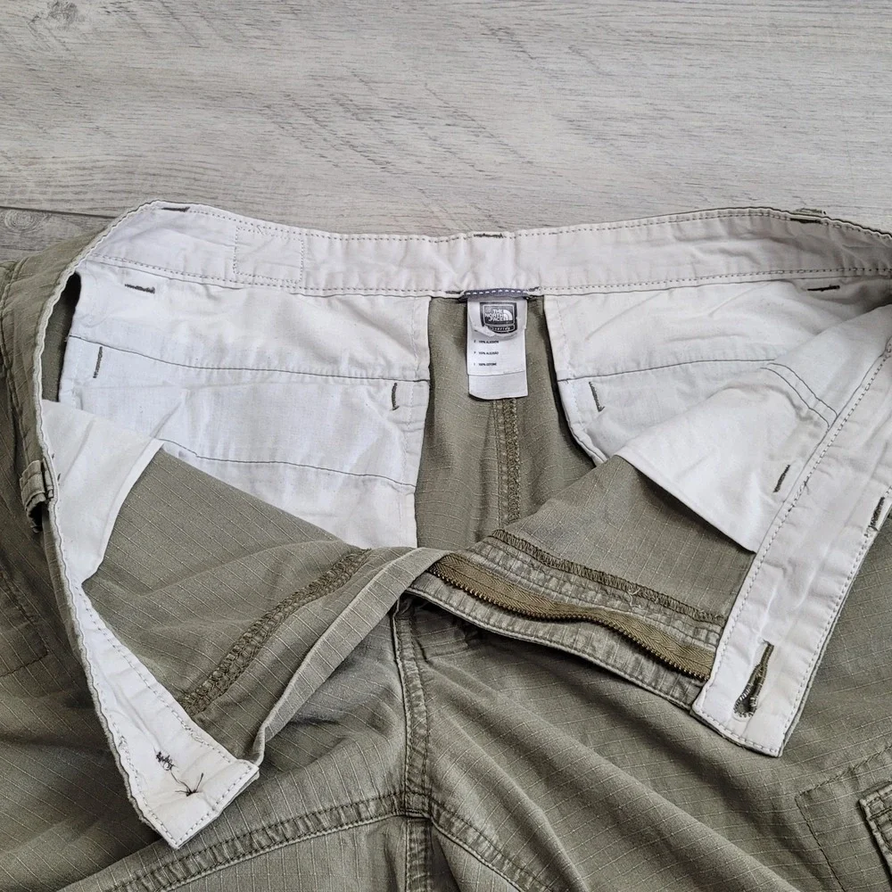 The North Face A5 Series Cargo Pants Men's 38x32‎ Ripstop Khaki Gorpcore 2008